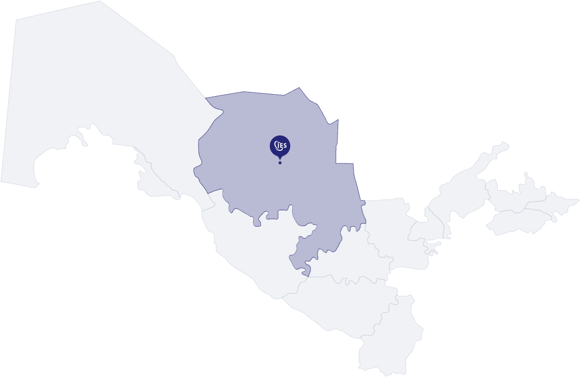 UZB map